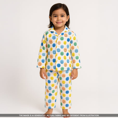 Baby Print Seer Sakkar Pure Cotton Fabric-F3678